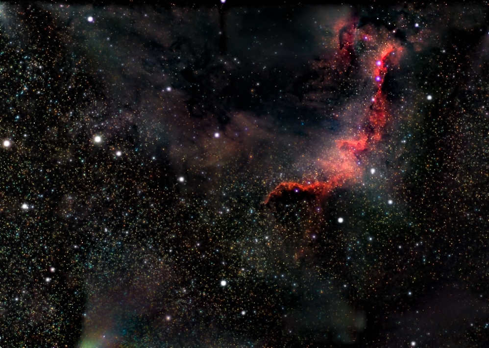 Cygnus wall NGC7000