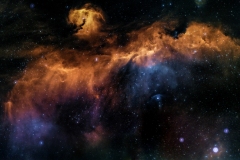 Seagull Nebula IC2177 36 hours total  exposure